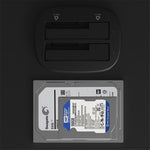 ORICO USB 3.0 SATA Dual-bay Harddisk Dockingstation Kabinet til 2,5"/3,5" SSD HDD med Offline Klonfunktion (6228US3-C)