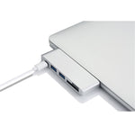 USB Type-C Hub Aluminum Alloy Adapter 5 in 1 Multi-Port Combo Converter for MacBook Pro (2016)