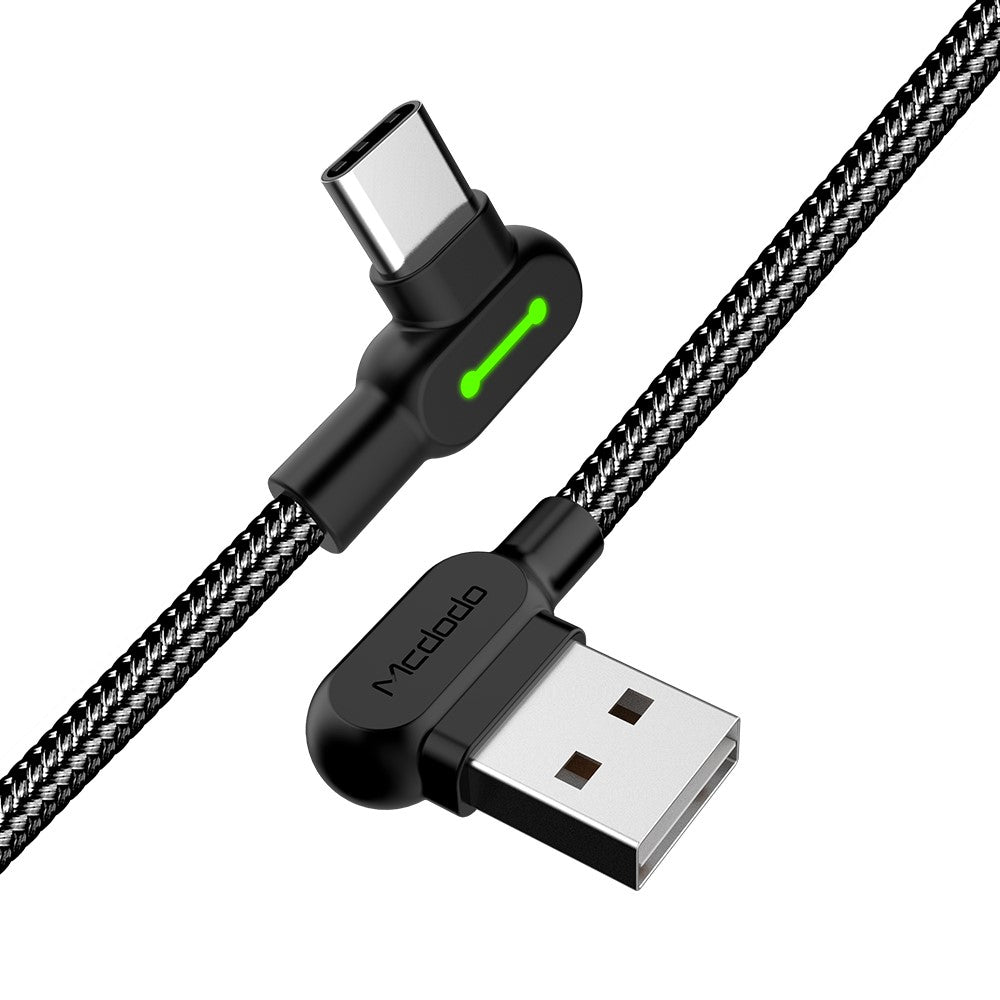 MCDODO CA-5280 Button Series for iPhone 15 Series Nylon Braided 0.5M Type-C USB Data Sync Charger Cable
