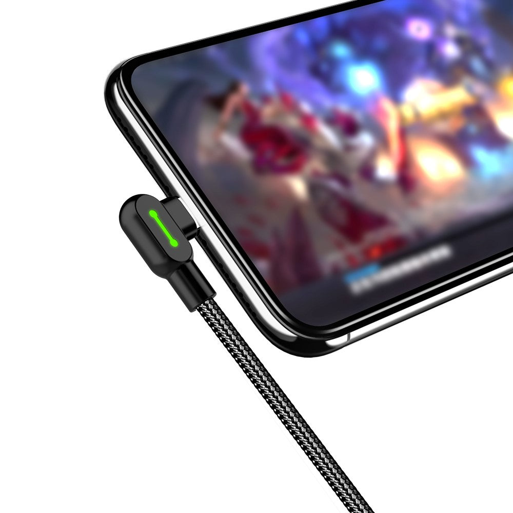 MCDODO CA-5280 Button Series for iPhone 15 Series Nylon Braided 0.5M Type-C USB Data Sync Charger Cable