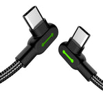 MCDODO CA-5280 Button Series for iPhone 15 Series Nylon Braided 0.5M Type-C USB Data Sync Charger Cable