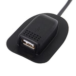 USB Han til USB Mount Hun Kabel Praktisk Bekvemt Udendørs Rejse Camping Ekstern