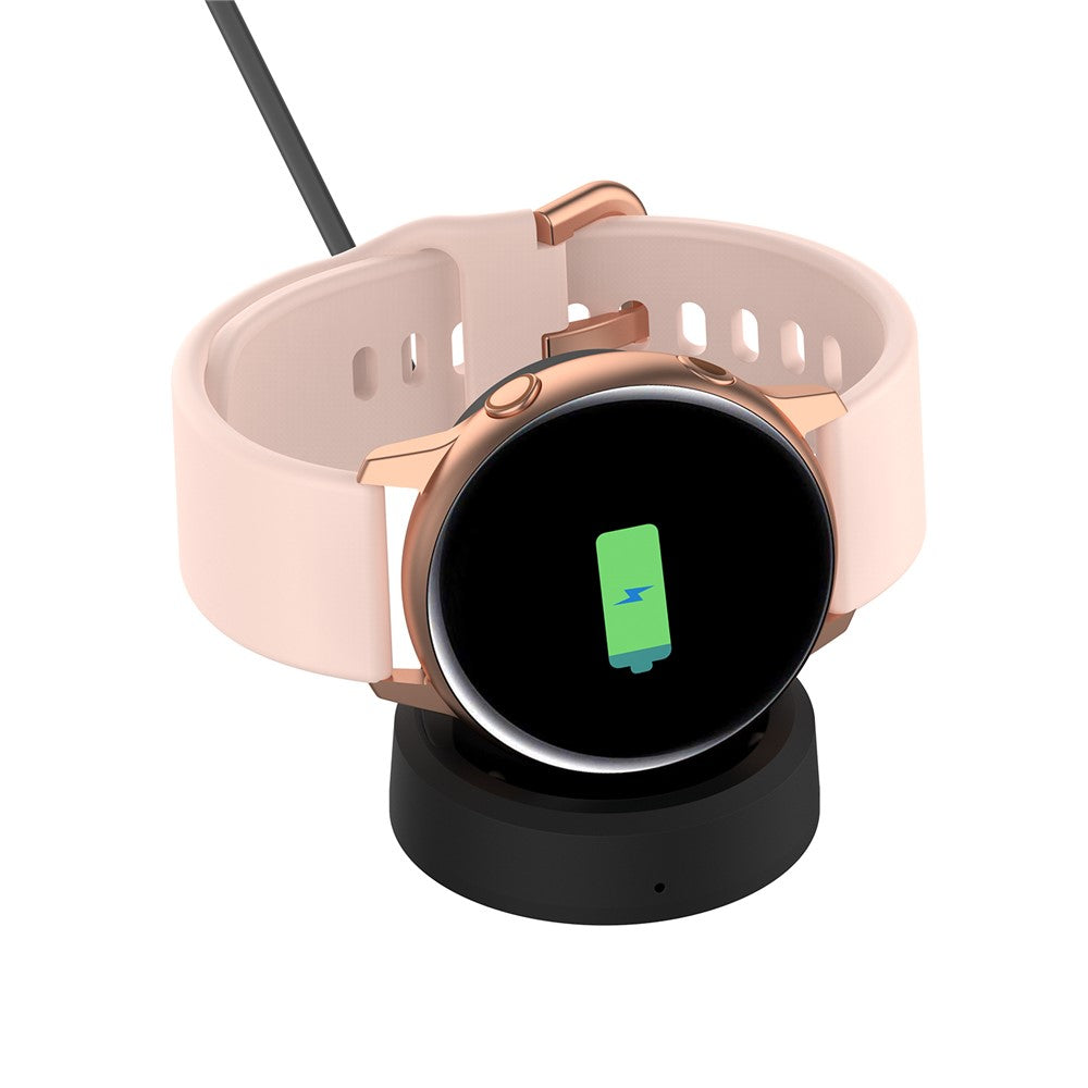 Samsung Galaxy Watch 5 40mm 44mm / Watch 5 Pro 45mm / Watch4 Classic 46mm 42mm oplader, USB-magnetisk opladningsdock med indikator