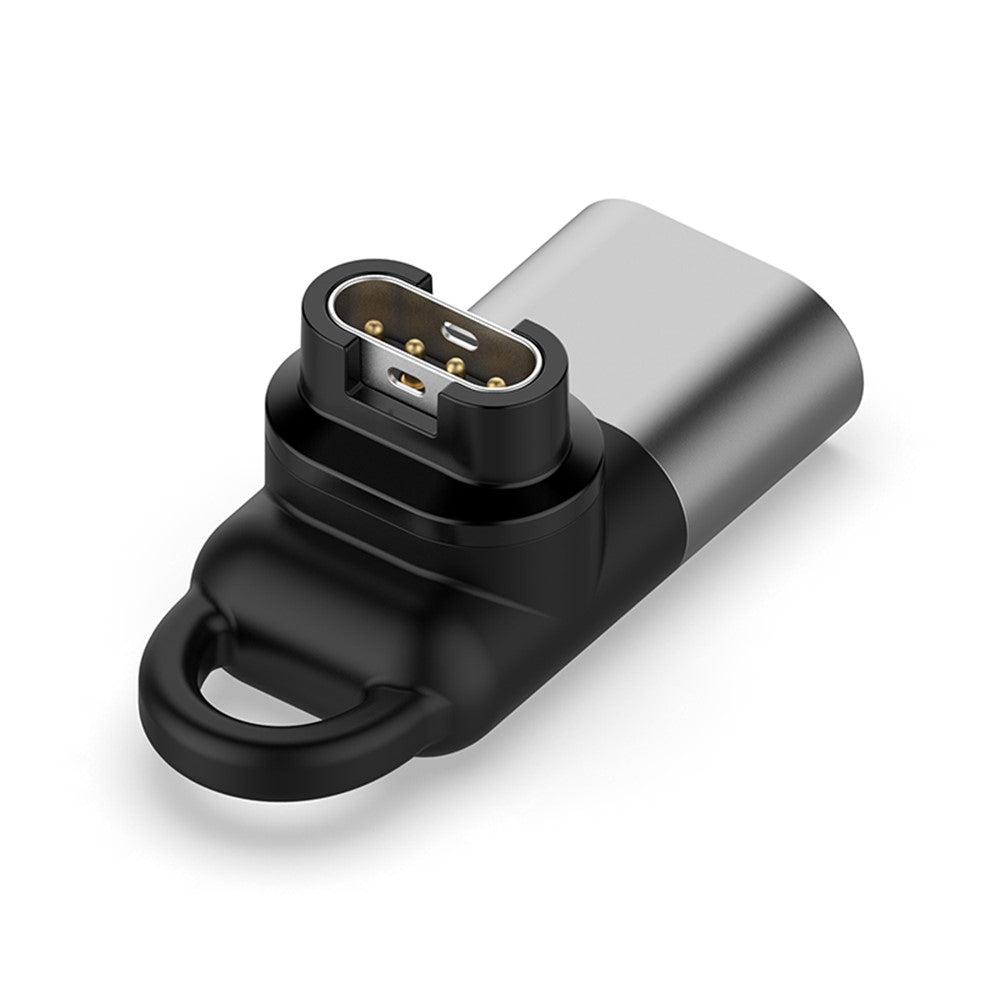 Micro Female Converter for Garmin Forerunner 255 / 255S 90 Degree Elbow Charging Adapter