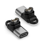 Micro Female Converter for Garmin Forerunner 255 / 255S 90 Degree Elbow Charging Adapter