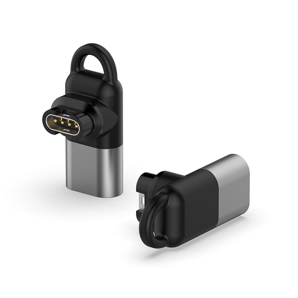 Micro Female Converter for Garmin Forerunner 255 / 255S 90 Degree Elbow Charging Adapter