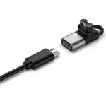 Micro Female Converter for Garmin Forerunner 255 / 255S 90 Degree Elbow Charging Adapter