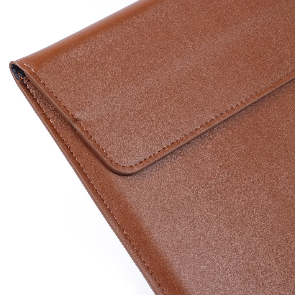 Envelop Leather Laptop Sleeve Cover with Stand for MacBook 12-inch/Air 11.6-inch