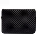 Stereo Grid PU-læder stødsikkert etui-cover til 13,3-tommer MacBook Pro / Air