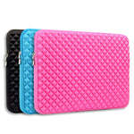 Stereo Grid PU-læder stødsikkert etui-cover til 13,3-tommer MacBook Pro / Air