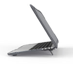 Todelt etui af plastik + TPU med stander til MacBook Pro 13" (2016) med Touch Bar