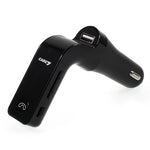 C7 Bluetooth-compatible Car Kit Hands-free FM Transmitter MP3 Player & USB Car Charger