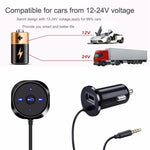 BC20 Bluetooth-compatible Car Kit  Bluetooth-compatible Car Receiver3.5mm Audio Receiver Car Handsfree MP3