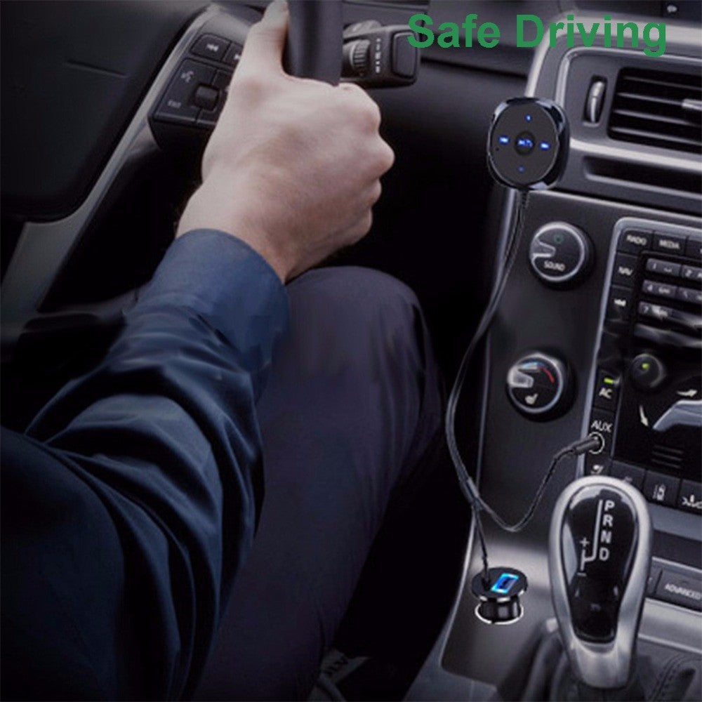 BC20 Bluetooth-compatible Car Kit  Bluetooth-compatible Car Receiver3.5mm Audio Receiver Car Handsfree MP3
