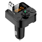BT36B Dual USB Car Charger with FM Transmitter Bluetooth-compatible Hands-free FM Modulator Car Phone Charger