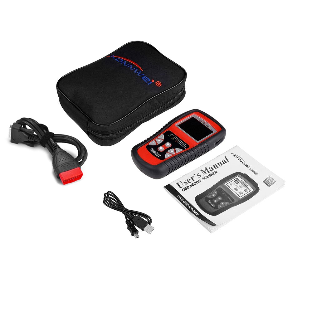 KONNWEI KW830 OBDII/EOBD Scanner Auto Scanner Tool TFT Color Display