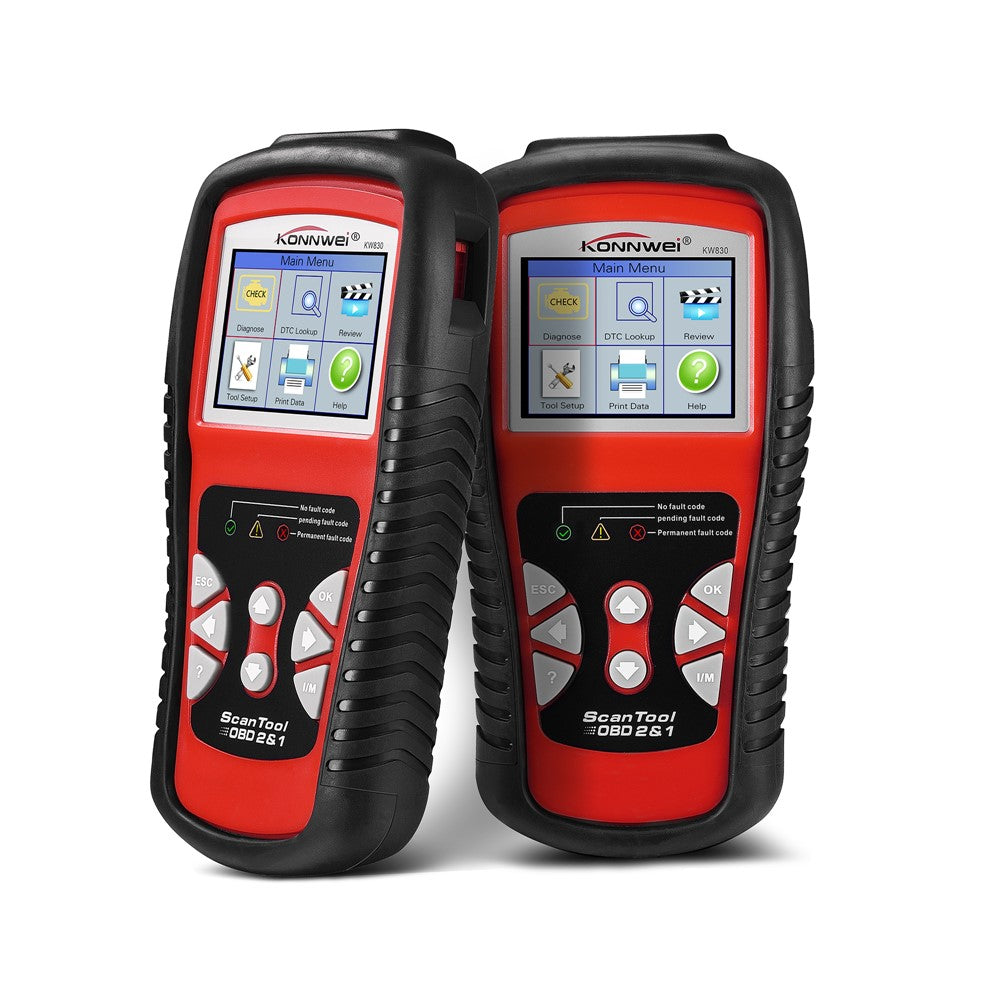KONNWEI KW830 OBDII/EOBD Scanner Auto Scanner Tool TFT Color Display