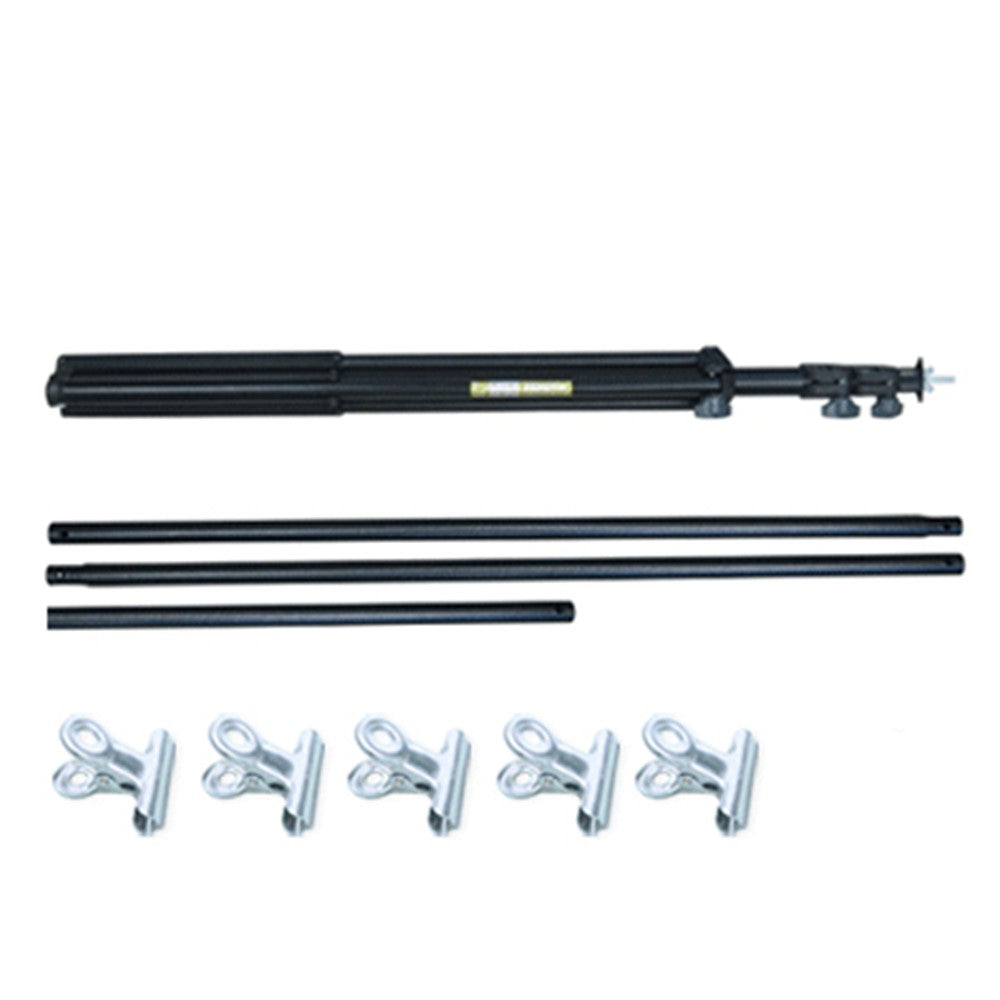 Photography 200x200CM PVC Backdrop Background Support Stand System T-Frame Stand Kit