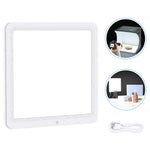 PULUZ PU5136 LED Skyggeløs Fotolys Fotostudie Softbox Bundlys til 20CM Lyskasse