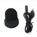 For Samsung Gear S3 Classic / S3 Frontier / SM-R600 Charger Watch Wireless Charging Dock Stand with USB Cable