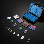 PULUZ PU5002 27 in 1 Memory Card / SIM Card Storage Case Storage Box