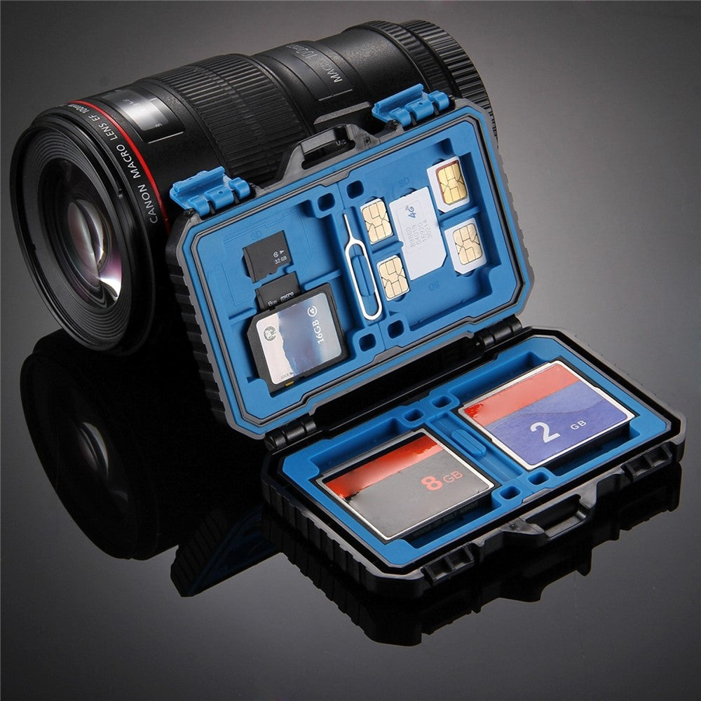 PULUZ PU5002 27 in 1 Memory Card / SIM Card Storage Case Storage Box