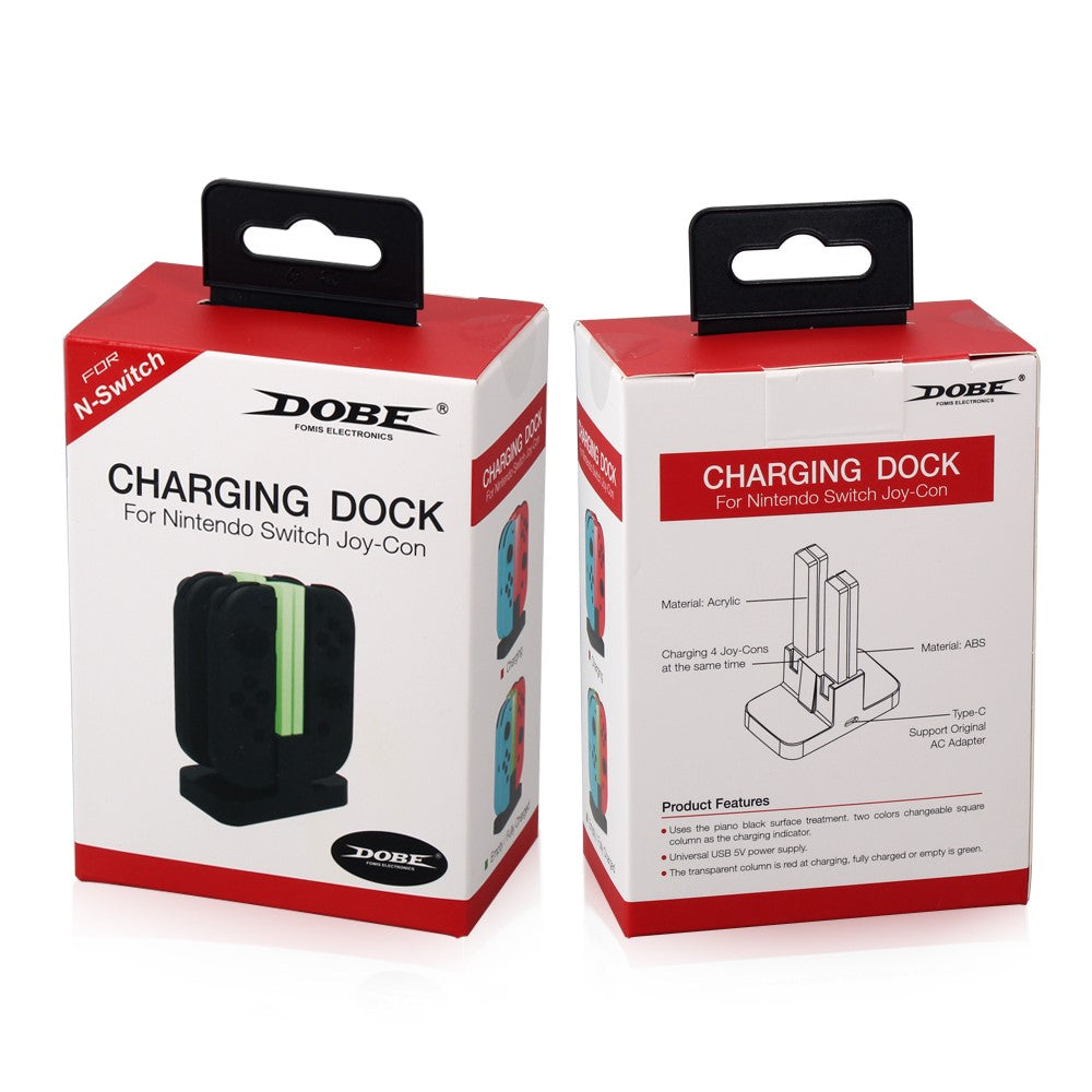 DOBE TNS-875 Four Charging Dock Charger Stand for Nintendo Switch Joy-Con