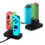 DOBE TNS-875 Four Charging Dock Charger Stand for Nintendo Switch Joy-Con