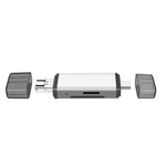 3 in 1 USB 3.0/Type-C/Micro USB TF Memory Card Reader OTG Adapter for Smartphone Laptop Computer