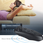 Bluetooth-kompatibel fjernbetjening Mini trådløs gamepad-mus til iOS Android VR BOX