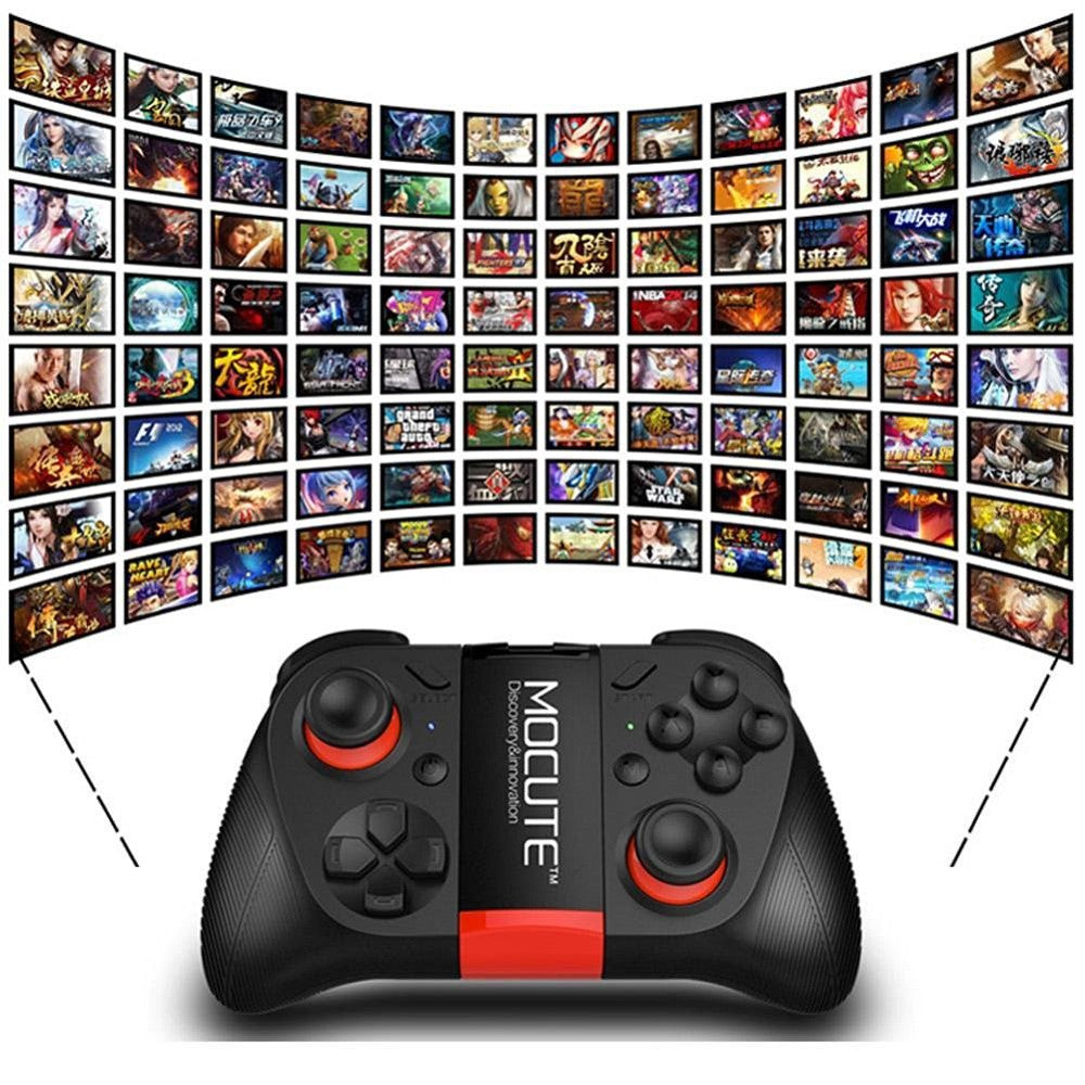 MOCUTE 050 All-In-One Bluetooth-compatible Controller Gamepad Joystick for iOS Android Mobile Phone PC
