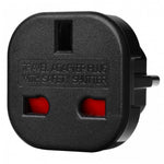 10Pcs / Set UK to EU AC Power Travel Plug Adapter Socket Converters