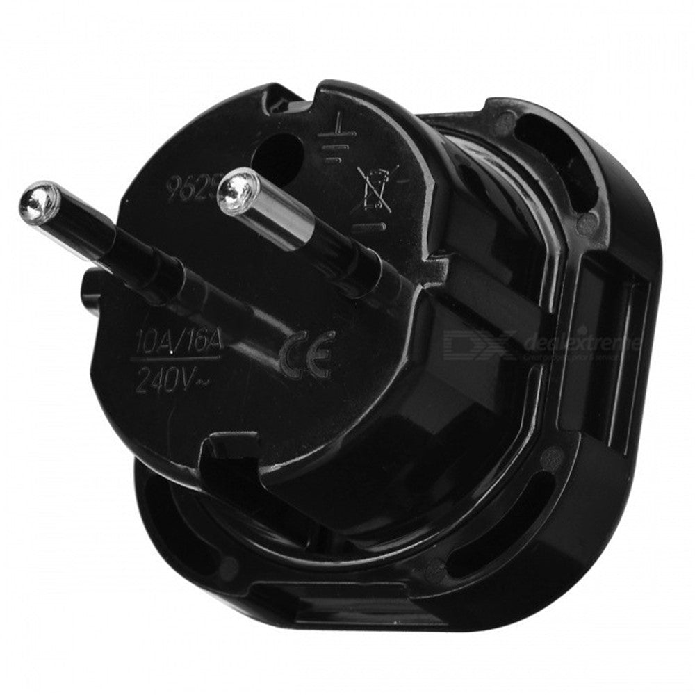 10Pcs / Set UK to EU AC Power Travel Plug Adapter Socket Converters
