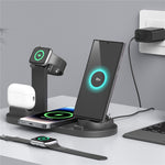 UD15 3 in 1 Rotatable Wireless Charging Dock Station for Apple iPhone/Android Device /Type-C Device