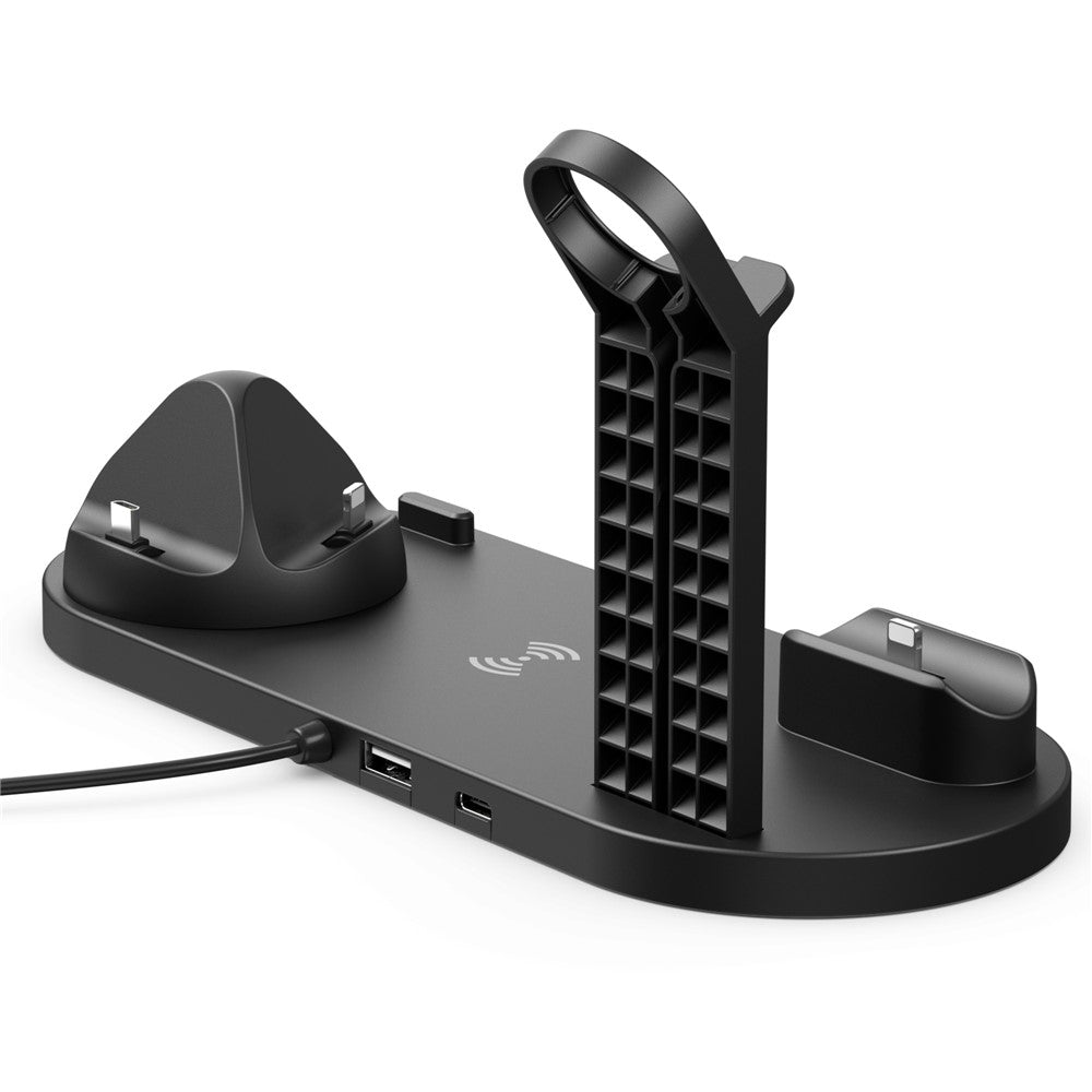 UD15 3 in 1 Rotatable Wireless Charging Dock Station for Apple iPhone/Android Device /Type-C Device