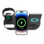 UD15 3 in 1 Rotatable Wireless Charging Dock Station for Apple iPhone/Android Device /Type-C Device