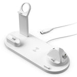 UD15 3 in 1 Rotatable Wireless Charging Dock Station for Apple iPhone/Android Device /Type-C Device
