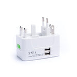 Universal Travel Power Adapter Converter with Dual USB Ports