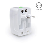 Universal Travel Power Adapter Converter with Dual USB Ports