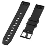 22 mm silikone urrem til Garmin Fenix 5 / Forerunner 935 945 / Quatix 5 / Quatix 5 Sapphire / Approach S60 Twill Texture armbåndsrem
