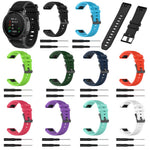 22 mm silikone urrem til Garmin Fenix 5 / Forerunner 935 945 / Quatix 5 / Quatix 5 Sapphire / Approach S60 Twill Texture armbåndsrem