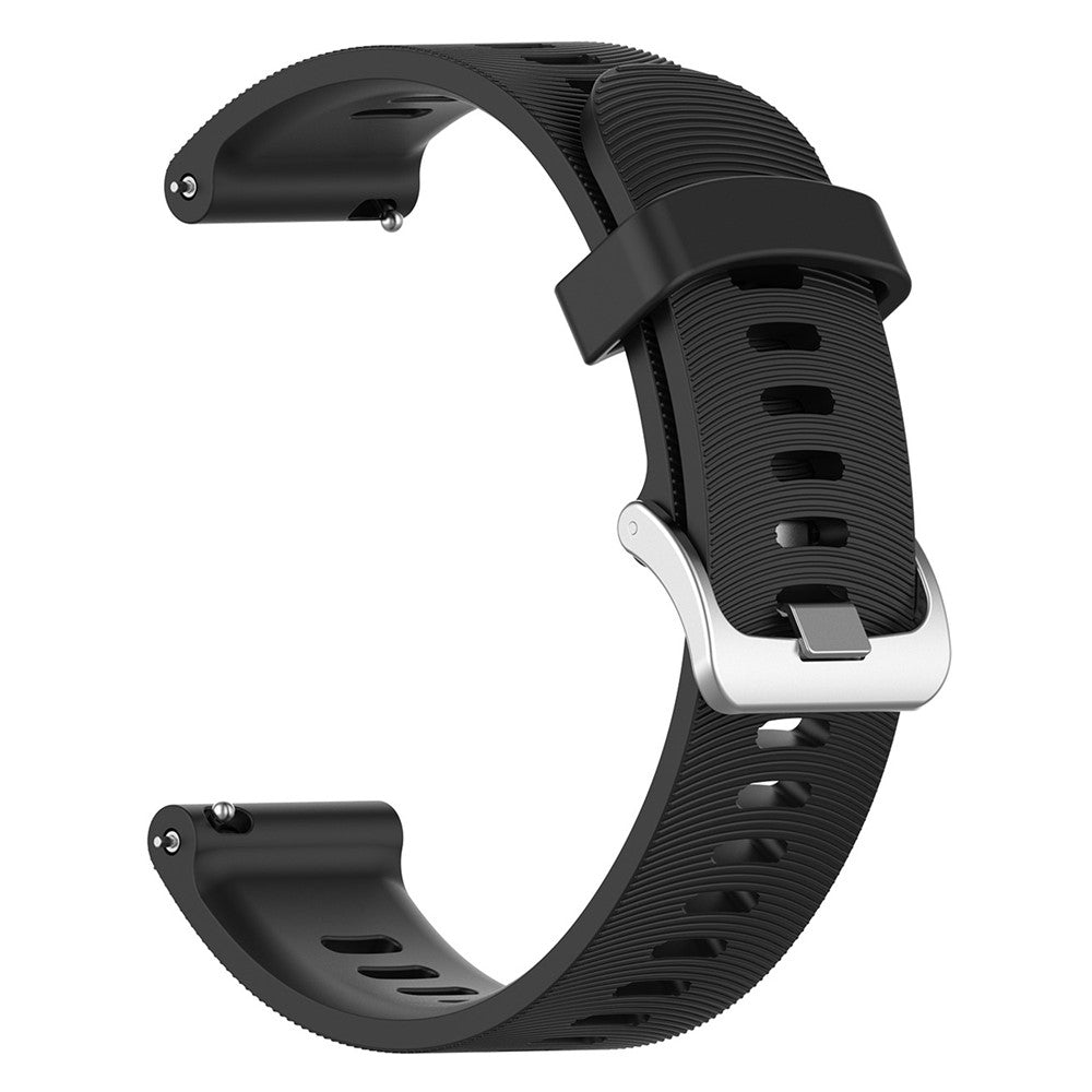 20mm Silicone Watch Strap for Garmin Forerunner 245 Smart Watch Band Replacement