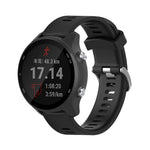 20mm Silicone Watch Strap for Garmin Forerunner 245 Smart Watch Band Replacement