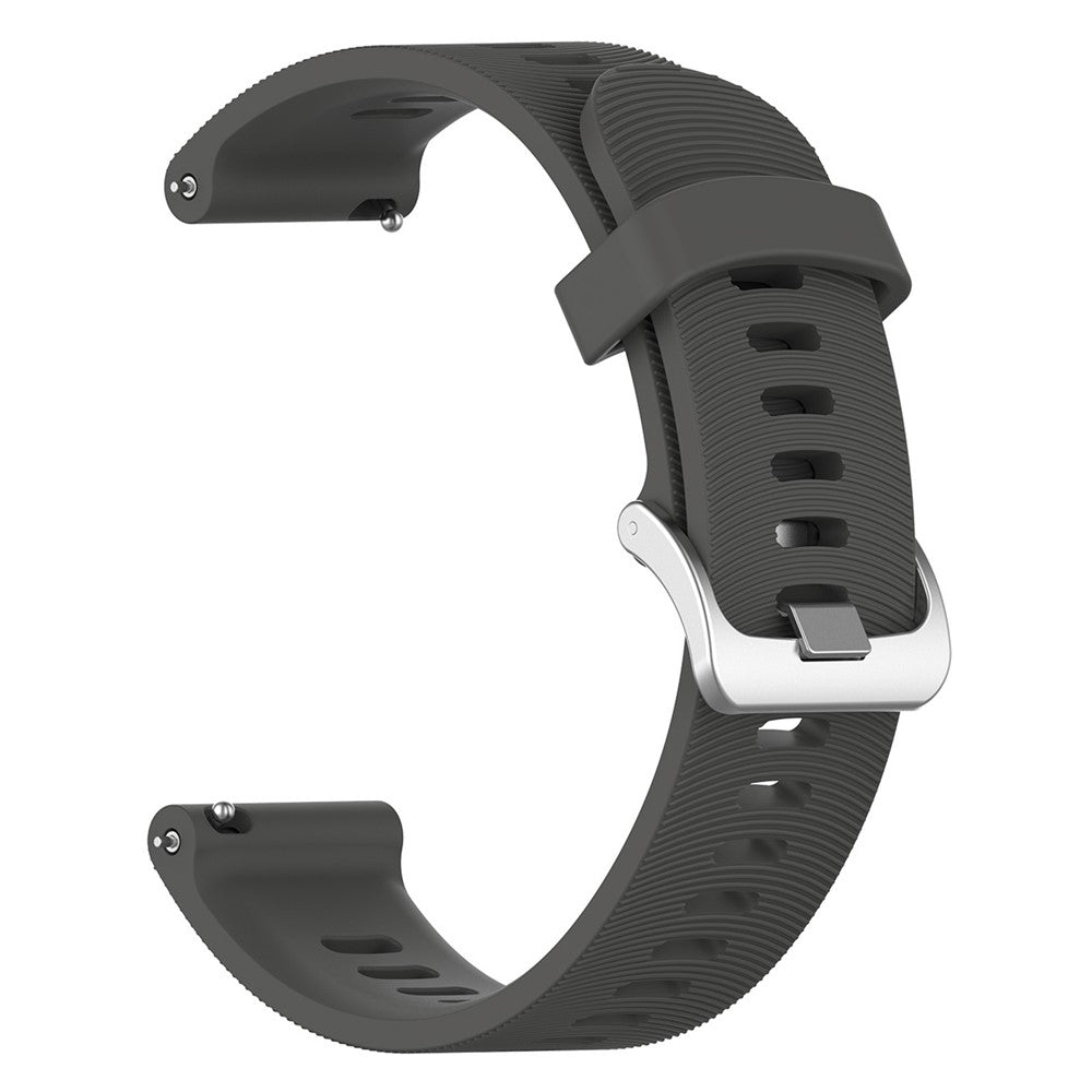 20mm Silicone Watch Strap for Garmin Forerunner 245 Smart Watch Band Replacement