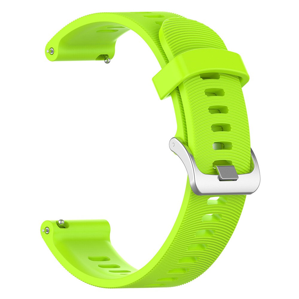 20mm Silicone Watch Strap for Garmin Forerunner 245 Smart Watch Band Replacement