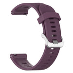 20mm Silicone Watch Strap for Garmin Forerunner 245 Smart Watch Band Replacement
