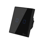 SONOFF T3EU2C-TX 86 WiFi Smart Switch APP RF433 Remote Control for Alexa Google Home EU Plug
