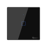 SONOFF T3EU1C-TX 86 WiFi Smart-kontakt APP RF433 Fjernbetjening til Alexa Google Home EU-stik