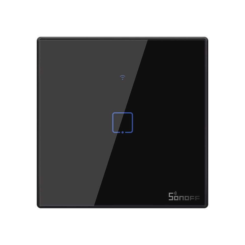 SONOFF T3EU1C-TX 86 WiFi Smart-kontakt APP RF433 Fjernbetjening til Alexa Google Home EU-stik