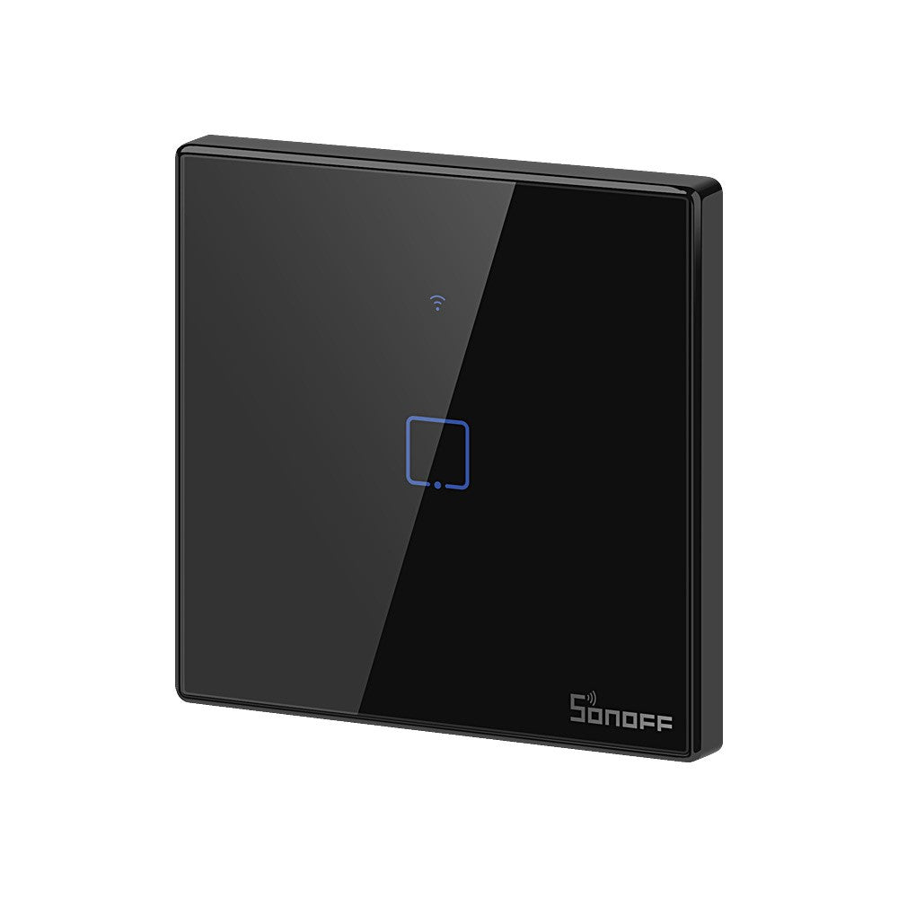 SONOFF T3EU1C-TX 86 WiFi Smart-kontakt APP RF433 Fjernbetjening til Alexa Google Home EU-stik